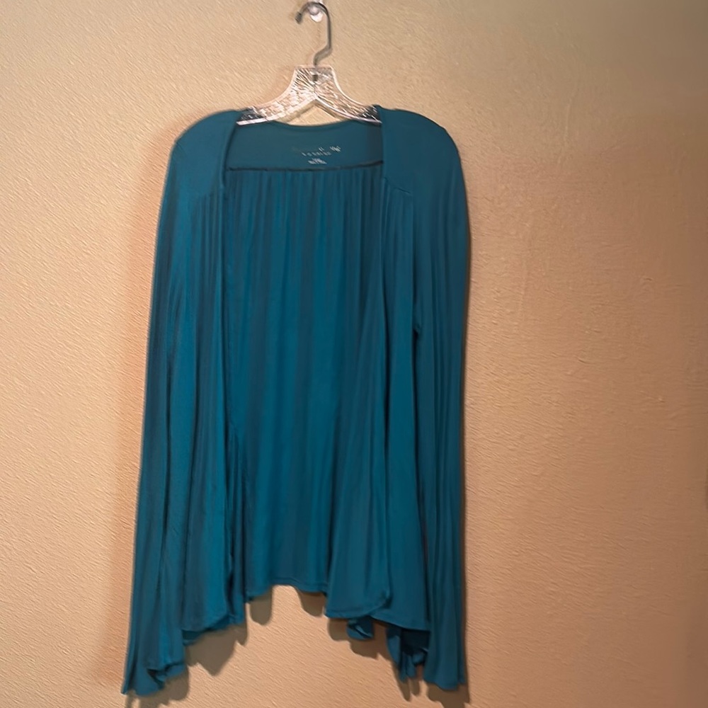 Light weight sweater, teal